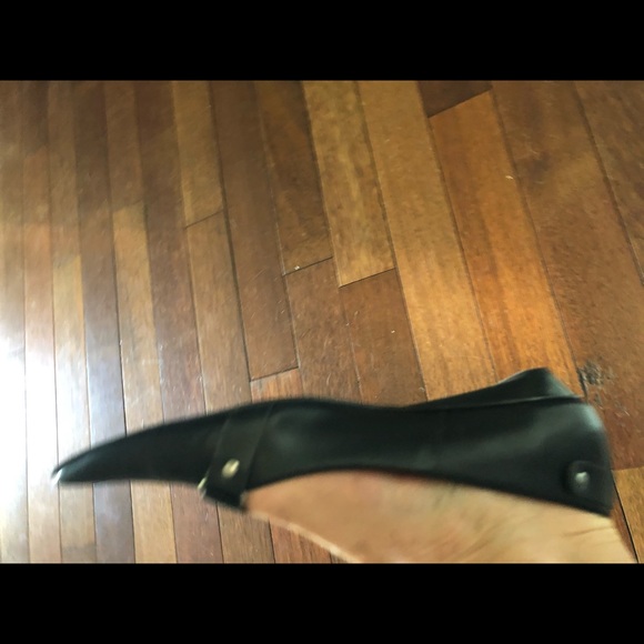 Pointed toe moto flats - Picture 4 of 5